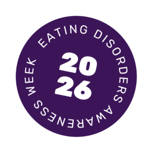 Purple logo for Eating Disorder Awareness Week